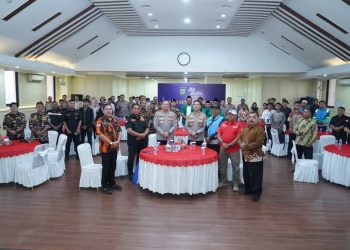 Halal Bihalal Kapolres Metro Jakut Bersama Ormas, Perkuat Soliditas Lewat Program “Jaga Warga”