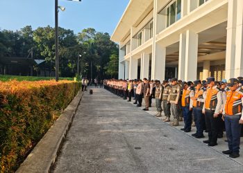 370 Personel Gabungan Amankan Kebaktian Rohani di Indonesia Arena, Sterilisasi Dilakukan Sebelum Ibadah