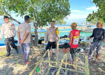 Patroli Perairan Polsek Kepulauan Seribu Utara Pantau Pulau dan Aktivitas Nelayan, Situasi Aman Kondusif