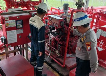 Pengamanan Ketat Objek Vital Nasional, Polres Metro Bekasi Jaga Stabilitas Operasional Pertamina EP Zona 7 di Cikarang Selatan