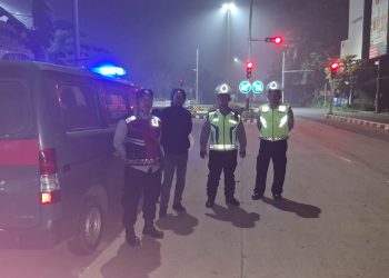Patroli Biru Polsek Setu, Polisi Sisir Objek Vital hingga Titik Rawan Demi Ciptakan Rasa Aman