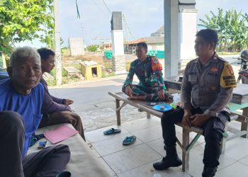 Bhabinkamtibmas Desa Karangsatu Gelar DDS, Ajak Warga Tingkatkan Kewaspadaan Cegah Pencurian