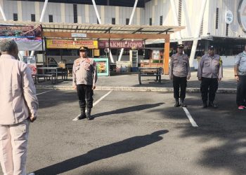 Polsek Tambun Selatan Gelar Apel Bersama 120 Satpam Grand Wisata, Perkuat Sinergi Jaga Kamtibmas