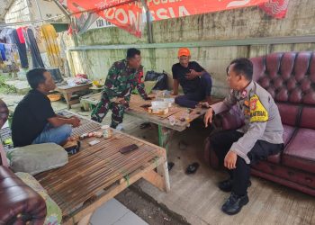 Polsek Muaragembong Sosialisasikan Layanan Darurat 110, Ajak Pemuda Aktif Jaga Kamtibmas