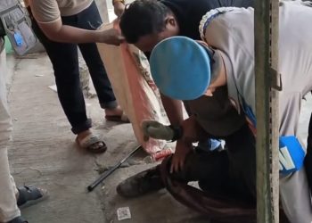Polsek Kedungwaringin Amankan Pemuda Diduga ODGJ yang Mengamuk Bawa Sajam, Warga Sempat Resah