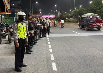 Operasi Kejahatan Jalanan: Polisi Jaga Ketat Kawasan Ahmad Yani Hingga Summarecon Bekasi