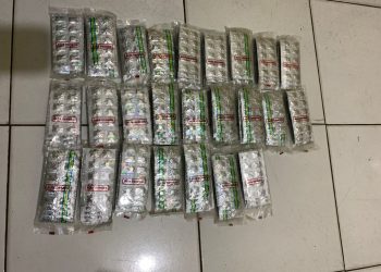 Polsek Cikarang Utara Amankan Dua Pria Diduga Edarkan Obat Keras di Permukiman Warga