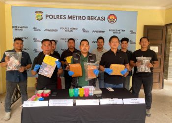 Dalam Sepekan, Polres Metro Bekasi Ungkap Tiga Kasus Narkoba dan Selamatkan Ribuan Jiwa