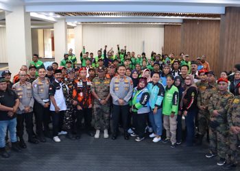 Polsek Kelapa Gading Rangkul Ojol Lewat Program “Sabuk Kamtibmas”, Perkuat Sinergi Jaga Keamanan