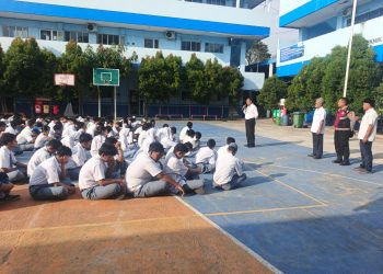 Polsek Koja Edukasi Pelajar Lewat Program Police Go To School Jelang May Day