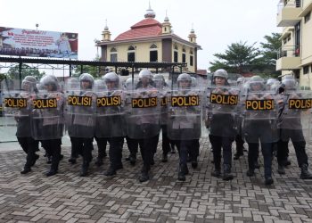 Polres Pelabuhan Tanjung Priok Gelar Latihan Dalmas, Tingkatkan Kesiapsiagaan Jelang Hari Buruh Internasional 2026