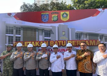 Kapolda Letakkan Batu Pertama Mako Polres Metro Depok: Pelayanan Harus Makin Baik