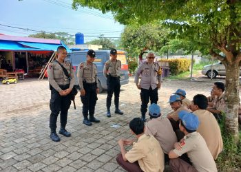 Polsek Cisauk Berikan Sosialisasi Kamtibmas kepada Siswa SMK di Cisauk