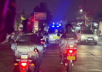 Patroli Brimob dan Polsek Gagalkan Balap Liar dan Bubarkan Pesta Miras di Pamulang