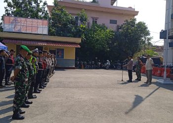 Polsek Koja Kerahkan 45 Personel Gabungan Amankan Nobar Persija vs Persib