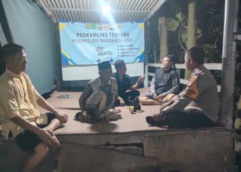 Sambang Pos Kamling di Sukabakti, Polisi dan Warga Perkuat Sinergi Jaga Keamanan Lingkungan