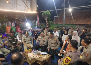 Pos Siskamling RT. 11/07 Gandaria Utara Kebayoran Baru Dalam Penilaian Lomba Siskamling Tingkat Mabes Polri