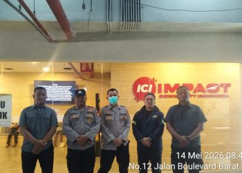 Polsek Kelapa Gading Amankan Ibadah Kenaikan Isa Al Masih di Gereja Impact Community Indonesia