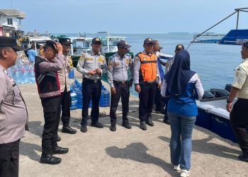 Polres Kepulauan Seribu Perkuat Pengamanan Dermaga Antisipasi Lonjakan Wisatawan Libur Panjang