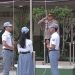 Polsek Medan Satria Laksanakan Pembinaan Kamtibmas Saat Upacara Bendera Di Sman 10 Kota Bekasi