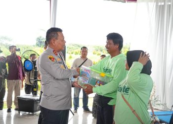 Perkuat Ketahanan Pangan Nasional, Polda Kaltim Gelar Panen Raya Kuartal II Tahun 2026