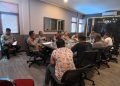 Polsek Kelapa Gading Ikuti Live Streaming Panen Raya Jagung Serentak Dan Launching Program Ketahanan Pangan Polri