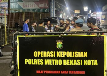 Sisir Jalur Rawan Tengah Malam, Perintis Presisi Samapta Gelar Operasi Pencegahan