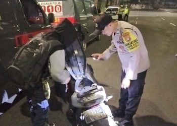 Polisi Amankan 8 Orang dalam Operasi Cipta Kondisi di Jakarta Pusat