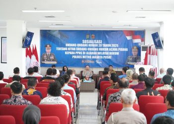 Polres Jakpus Sosialisasikan KUHAP Baru ke PPNS, Kombes Reynold Tekankan Sinergi Penegakan Hukum