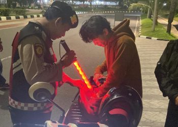 Polres Jakpus Amankan Tiga Terduga Pelaku Narkoba Saat Operasi Cipta Kondisi Dini Hari