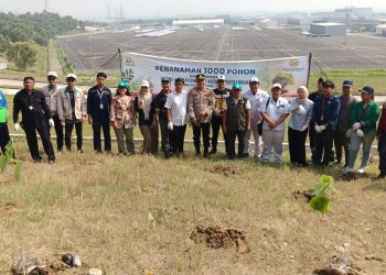 Kapolsek Bojongmangu Hadiri Penanaman 1.000 Pohon dalam Rangka Hari Lingkungan Hidup Sedunia