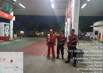 Patroli Biru Polsek Cibarusah Intensifkan Pengamanan Sentra Ekonomi dan Antisipasi Kejahatan Jalanan