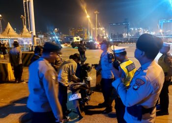 Patroli Cipta Kondisi Polres Priok, Perkuat Keamanan Kawasan Pelabuhan