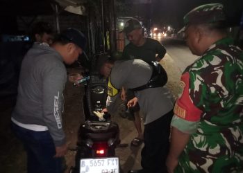 Patroli Malming Di Perbatasan Setu–Cikarang Barat, Polisi Temukan Motor Tanpa Surat Saat OKJ
