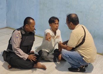 Ditemukan Saat Patroli Jalan Kaki, Polsek Kedungwaringin Tangani Pria Diduga Depresi dengan Pendekatan Humanis