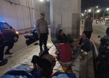 Patroli Cipta Kondisi Polsek Cilandak Bersama TNI dan Satpol PP, Antisipasi Tawuran dan Kejahatan Jalanan