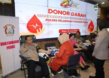 Donor Darah Sambut Hari Bhayangkara ke-80, Berhasil Kumpulkan 111 Kantong Darah
