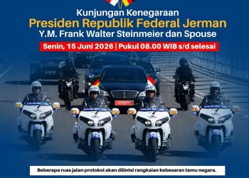 Polda Metro Jaya Siagakan 585 Personel Amankan Kunjungan Negara Presiden Jerman, Pengaturan Lalu Lintas Berlaku Situasional
