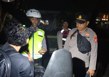Jaga Jakarta On The Spot, Polsek Bekasi Barat Gelar Razia Stasioner dan Patroli Antisipasi Kejahatan Jalanan serta Tawuran