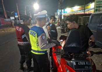 Polsek Jatisampurna Gelar Patroli Mobile dan Operasi Jaya 21, Antisipasi 3C, Tawuran, dan Gangguan Kamtibmas