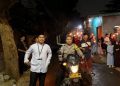 Bhabinkamtibmas Jatikarya Laksanakan Monitoring Persiapan Pawai Obor Tahun Baru Islam Bersama Jamaah Masjid At-Taubah