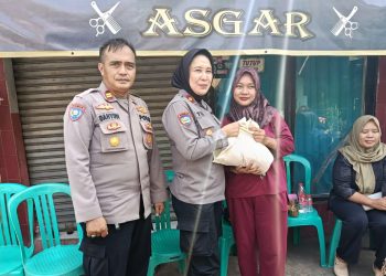 Wadir Bimas PMJ “Jaga Jakarta On The Spot” di Pondok Ungu, Serap Aspirasi Warga Medansatria