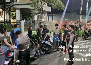 Persempit Ruang Gerak Pelaku Kriminal, Polsek Johar Baru Intensifkan Operasi Cipta Kondisi