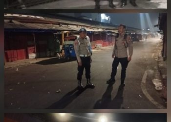 Patroli Subuh Polsek Senen Sasar Titik Rawan Tawuran dan Kriminalitas, Situasi Kondusif
