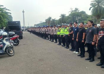 3.761 Personel Gabungan Kawal Pelayanan Aksi Unjuk Rasa di Jakarta Pusat
