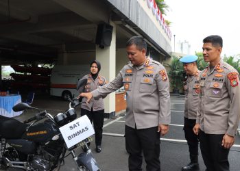Kontes Motor Dinas Resik Meriahkan Hari Bhayangkara ke-80 di Bekasi, Wujudkan “Motor Dinasku Kebangganku”