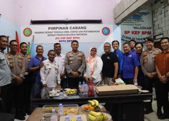 Kapolres Metro Depok Jalin Silaturahmi dengan Aliansi Kelompok Buruh Depok, Perkuat Sinergi dan Komunikasi