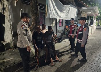 Jakarta On The Spot Polsek Kepulauan Seribu Utara, Warga Diajak Aktif Jaga Kamtibmas dan Manfaatkan Layanan Polisi 110