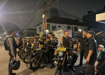 PATROLI PERINTIS PRESISI POLRES JAKSEL HADIR JAGA KEAMANAN MASYARAKAT SEPANJANG MALAM