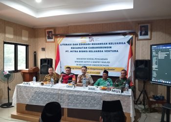 Jaga Jakarta Jaga Bekasi, Literasi Keuangan Keluarga dan Dukungan Rumah Ibadah Hadir di Cabangbungin